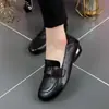 Zapatos Planos de Piel Suave para Mujer Suela Suave 2026 Otoño Nuevo Elegantes Versátiles Nuevo Estilo Cómodo Versátiles Zapatos de Piel Británicos Zapatos de Mujer