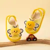 Chinelos de Pano Infantis com Desenhos de Animais para Primavera e Outono, Casuais, para Todas as Estações, Leves, para Meninos e Meninas, para Uso Interno em Casa, Chinelos Infantis