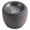 Estilo Japonés Patrón de Martillo Dosel de Loto Cerámica Jianshui Jarra para Posos de Té Lavado de Té con Tapa Cubo Retro para Posos de Té Meng Da-hao Taza de Lavado Lavado