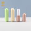 Tubo Vacío Redondo con Cierre a Presión para Lápiz Labial, Tubo para Bálsamo Labial, Tubo para Lápiz Labial, Tubo Sólido Perfumado, Tubo Pequeño de Muestra, Material para Empaque Cosmético