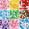 Bola de Lã Bola de Cabelo DIY Pom Arte Área Área Material Jardim de Infância Feito à Mão Colorido Pequena Bola de Algodão Alta Elasticidade