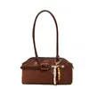 Bolsa de Mão Fosca Retro Fashion Elegante para Ombro para Mulheres Outono 2025 Nova Versátil de Alta Qualidade Tendência
