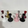 Suporte de Vela de Haste de Vidro Criativo Simples Suporte de Vela Pequeno Abóbora Ornamentos para Atmosfera Romântica de Hotel Restaurante Casa