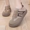 Zapatos para Mujer Planos Casuales Tenis Escarchados Primavera y Otoño Nuevos Deportivos Combinan con Todo Vintage Zapatos Forrest Gump Zapatos de Una Capa Zapatos de Moda para Mujer