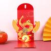 Año del Caballo Sobre Rojo Nuevo Xianglong Xianrui Bolsa de Sobre Rojo Personalidad Creativa Tridimensional 3D Sobre de Boda para Año Nuevo y Año Nuevo
