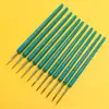 Al por mayor transfronterizo Pincel delineador pelo de lobo G130 acuarela pelo suave pintura al óleo extrafino ultra-fino pincel pintado a mano pincel para delinear bordes