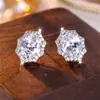 Pendientes de botón con forma de sol nuevos de AliExpress shein personalidad simple nicho lujo ligero pendientes de botón elegantes venta al por mayor