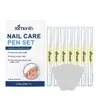 Set de Bolígrafos para el Cuidado de Uñas Ximonth Cuidado Suave para Uñas de Manos y Pies, Superficie de Uña Lisa, Limpia y Brillante
