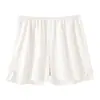 Calça de Casa de Seda Gelada de Cintura Média com Sensação Fresca, Amiga da Pele, Respirável, Anti-exposição, Calça Multiuso, Calça de Segurança Feminina 2185