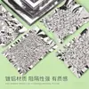 Saco a vácuo aluminizado dos dois lados selado em três lados, saco com selagem plana, chá, máscara facial, pó, saco para embalagem de alimentos, impressão e atacado