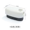 Cepillo para Limpiar Zapatos, Cepillo Pequeño de Limpieza, Cepillo para Lavandería, Cepillo de Cerdas Suaves para Estudiantes de Dormitorio, Juego de Cepillos Portátil con Almacenamiento para la Cabeza del Cepillo