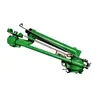 Pistola aspersora de riego agrícola, brazo oscilante horizontal, boquilla metálica, boquilla giratoria automática de 360 grados para riego de tierras de cultivo, DYW40