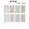 Juego de Puerta y Ventana de Mármol Imitación Azulejos de Villa Pared Exterior de Mármol Venta Directa Estilo Europeo Decorativo Columna Romana Columna de Valla