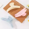 Pinza para el Cabello de Gama Alta Transfronteriza con Nuevo Patrón de Mármol Estilo Chino, Pasador de Nicho para Recogidos en la Parte Trasera de la Cabeza, Pinza de Tiburón Versátil