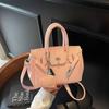 Bolso Satchel Kelly de Alta Gama para Mujer 2025 Primavera y Verano Nueva Moda Bolso de Hombro Casual Nicho Simple Bolso Cruzado para Mujer