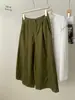 26 Pantalones Acampanados de Pana Retro Otoñales Japoneses para Mujer, Estilo Coreano Adelgazantes de Cintura Alta para Personas Petites, Pantalones Casuales