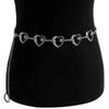 Cadena de Cintura de Comercio Exterior para Mujer, Cadena Corporal de Cinturón de Girasol de Metal, Accesorio de Cintura de Vestido Elegante Ajustable Transfronterizo Europeo y Americano