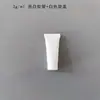 Botellas Vacías en Stock 3g 3ml Botellas de Plástico Pe para Cosméticos de Cuidado de la Piel Tubo Suave Blanco Botellas Dispensadoras Empaque de Prueba Materiales de Empaque