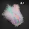 Material para apanhador de sonhos DIY Cor Macaron Pena de peru Fiapo de fogo Acessórios de joalheria Material para colar brinco feito à mão