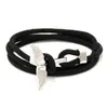 Moda nova linha Milão Estilo oceano pulseira de cauda de baleia personalidade versátil ano animal casal pulseira trançada vermelha