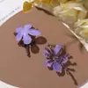 Flor de Cristal de Dopamina Corazón Gradiente Flores de Gelatina Flor para Pendiente Clip de Cabello Sombrero de Mujer Bolso Zapato Flor Accesorios de Ropa