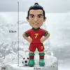 Nuevo Colgante Llavero Estrella de Fútbol Copa del Mundo Figurita Haaland Messi Colgante Muñeco Modric Venta al por Mayor
