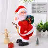 Boneco do Papai Noel Elétrico Enfeite de Natal Boneco Decoração de Natal Decoração de Natal Brinquedo que Mexe o Quadril
