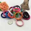 Anillo para el cabello coreano ins de alta elasticidad, cuerda para el cabello color caramelo, suministro de puesto de Yiwu, joyería para niñas, banda de goma pequeña