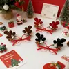 Ming Guan Nuevas Decoraciones Navideñas Astas Creativas Cascabeles Monturas de Gafas Decoraciones de Ambiente Festivo Accesorios para Fotos