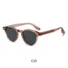Gafas de Sol de Alta Gama de Moda Transfronterizas para Mujer, Gafas de Sol Anti-UV, Protección Solar para Exteriores Tr Gafas de Sol Polarizadas con Patilla Plana