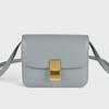 Bolsa Feminina Couro Genuíno Couro Bovino High-End Nicho Versátil Pequena Quadrada Ombro Cruzado Caixa Tofu Bolsa 2025 Novo Modelo