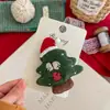 Nuevo Clip Infantil Navideño de Dibujos Animados Estrella de Cinco Puntas Diadema de Oso Accesorios para el Cabello de Árbol de Navidad de Fieltro Pinza de Cabello Dulce de Moda