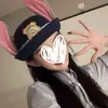 Zootopia Judy Coelho Policial cos Desenho Animado Orelhas Longas Coelho Bonito Lolita Chapéu Chapéu de Sol