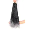Peluca de trenza de fibra química africana europea y americana trenza sucia de resorte 18 pulgadas Trenza Passion Twist cabello de ganchillo agua