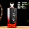 Garrafa de Licor 500ml Transparente Garrafa de Vinho Kaisan Personalizada Banquete de Casamento Garrafa de Vinho Guanshan Banquete de Casamento Garrafa de Vinho Guanyun Autocultivado