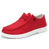 Tênis de Lona Listrado Colorido Retro Tamanho Grande para Mulheres, Slip-On Casual Transfronteiriço, Sapatos Preguiçosos Simples e Versáteis