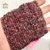 Accesorios para joyería DIY de cristal afilado no transparente de 2 mm, cuentas sueltas redondas facetadas, hechos para pulsera, collar, joyería al por mayor