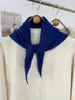 Lenço triângulo elegante para mulheres que reduz a idade, xale de tricô, estilo coreano, versátil, com nó, para ombro, outono e inverno