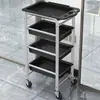 Novo carrinho de cabeleireiro, carrinho de ferramentas para salão de beleza, prateleira multifuncional, carrinho de cabeleireiro e barbeiro, carrinho para permanente e coloração de barbearia, frete grátis