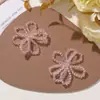 Moda Coreana Versátil Hecho a Mano Cuentas de Cristal Lazo Pinza para el Cabello DIY Cadena para Bolsos Flor para Zapatos Colgante Accesorios