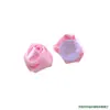 Flor de Tela de Capullo de Rosa de Cinta Plegada a Mano Flor de Tela para Manualidades Pasador Aro para el Cabello Cuerda para el Cabello Accesorios Accesorios Caseros para el Cabello Material para Tocado