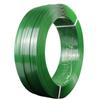 Fábrica de Origen de Cinta de Amarre de Plástico Cinta de Embalaje de Plástico Hecha a Mano Pet Verde 1608 Materiales de Construcción Empaque de Transporte Hebilla de Amarre
