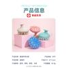Cepillo de champú de paja de trigo de gran venta en Guangzhou Dangmei, peine de masaje de cabeza para el hogar, peine de limpieza para masaje del cuero cabelludo, uso doble, húmedo y seco