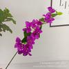 Flor de simulación, pequeña buganvilla individual, decoración para el hogar, hotel, ingeniería floral, atuendo suave, paisajismo, arreglo floral de boda, venta al por mayor