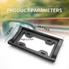 Marco de Placa de Matrícula Estándar Americano Transfronterizo, Marco de Placa de Matrícula Estilo Americano, Soporte de Placa de Matrícula Americano, Marco de Placa de Matrícula Anti-Colisión de Eva, Accesorios para Automóviles
