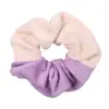 Accesorios para el cabello de chica influencer transfronteriza banda de goma de terciopelo al por mayor Amazon franela de seda dorada anillo para el cabello de cerdo intestino grueso