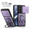 Nuevo Modelo Adecuado para Transsion Hot70Pro Ventana Deslizante Funda Protectora Anticaída para Teléfono Note60 Cubierta Protectora Magnética para Coche