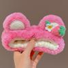 Bonito desenho animado rosto lavar faixa de cabelo maquiagem feminina morango urso especial faixa de cabelo 2024 nova faixa de cabeça sapo headwear
