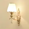 Luminária de Cabeceira Luminária de Parede de Vidro LED Quarto Lâmpadas Criativas Luminária de Parede Sala Novo Quarto Casa Estilo Europeu de Alta Qualidade