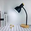 Luminária de mesa nórdica de madeira maciça para aprendizado, proteção para os olhos, mesa de escritório, dormitório, simples, criativa, estudo, cabeceira, exclusiva, transfronteiriça
